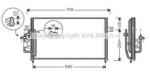 Imagine Condensator, climatizare PRASCO HY5059