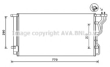 Imagine Condensator, climatizare PRASCO HY5298D