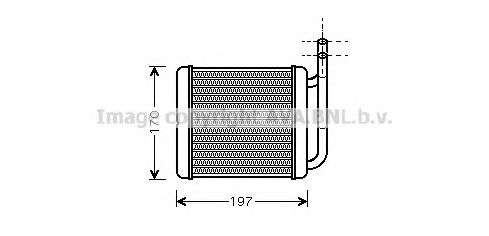 Imagine Schimbator caldura, incalzire habitaclu PRASCO HY6136