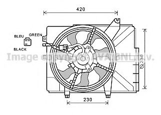 Imagine Ventilator, radiator PRASCO HY7529