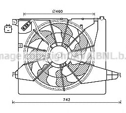 Imagine Ventilator, radiator PRASCO HY7561