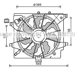 Imagine Ventilator, radiator PRASCO HY7563