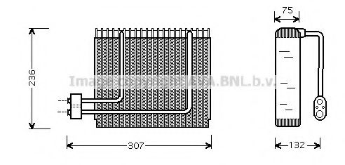 Imagine evaporator,aer conditionat PRASCO HYV014