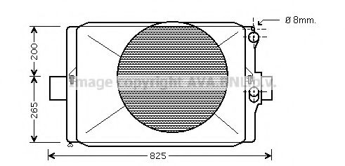 Imagine Radiator, racire motor PRASCO IV2024