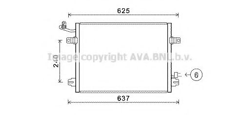 Imagine Condensator, climatizare PRASCO JE5048