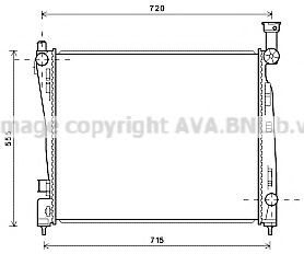 Imagine Radiator, racire motor PRASCO JEA2054