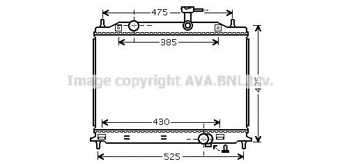 Imagine Radiator, racire motor PRASCO KA2079