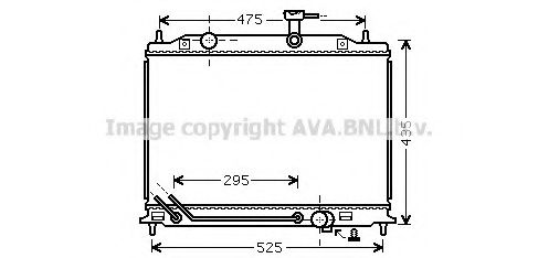 Imagine Radiator, racire motor PRASCO KA2080