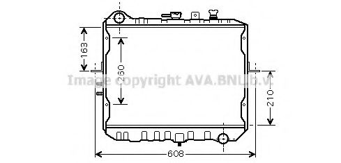 Imagine Radiator, racire motor PRASCO KA2115