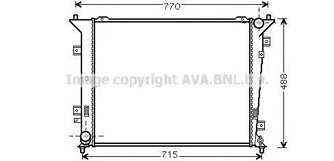 Imagine Radiator, racire motor PRASCO KA2122