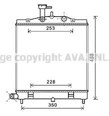 Imagine Radiator, racire motor PRASCO KA2172