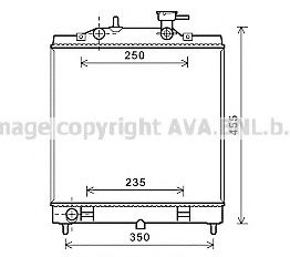 Imagine Radiator, racire motor PRASCO KA2182