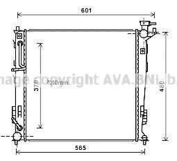 Imagine Radiator, racire motor PRASCO KA2214