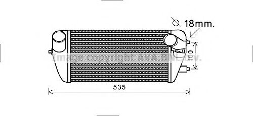 Imagine Intercooler, compresor PRASCO KA4142