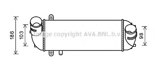 Imagine Intercooler, compresor PRASCO KA4212