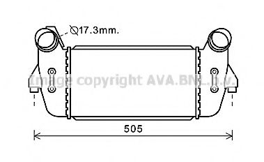 Imagine Intercooler, compresor PRASCO KA4213