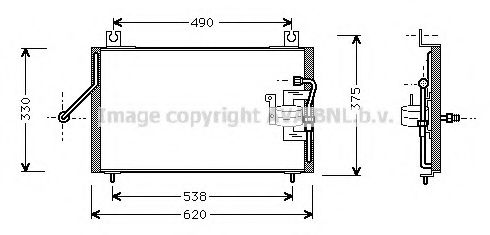 Imagine Condensator, climatizare PRASCO KA5003