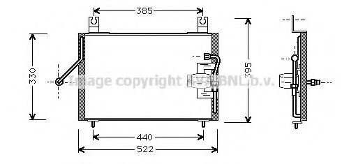 Imagine Condensator, climatizare PRASCO KA5004