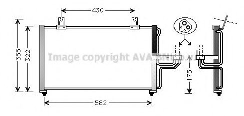 Imagine Condensator, climatizare PRASCO KA5005