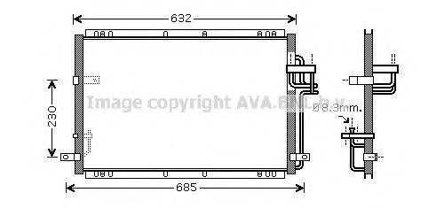 Imagine Condensator, climatizare PRASCO KA5085