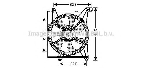 Imagine Ventilator, radiator PRASCO KA7512