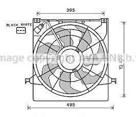 Imagine Ventilator, radiator PRASCO KA7522