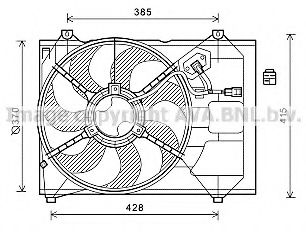 Imagine Ventilator, radiator PRASCO KA7527