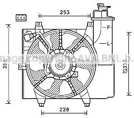 Imagine Ventilator, radiator PRASCO KA7528