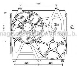 Imagine Ventilator, radiator PRASCO KA7529