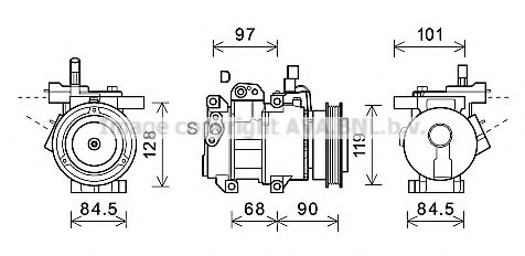 Imagine Compresor, climatizare PRASCO KAK261