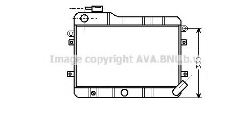 Imagine Radiator, racire motor PRASCO LA2001