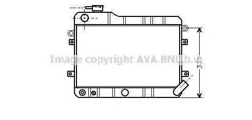 Imagine Radiator, racire motor PRASCO LA2002