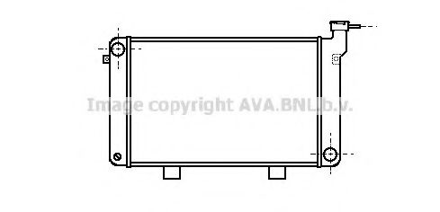 Imagine Radiator, racire motor PRASCO LA2004