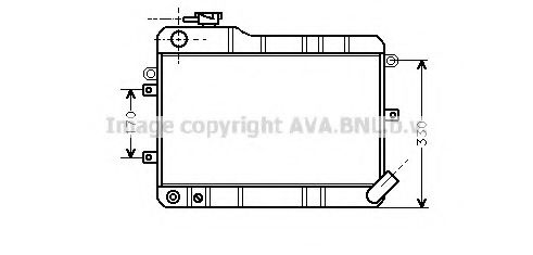 Imagine Radiator, racire motor PRASCO LA2011