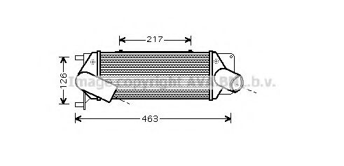 Imagine Intercooler, compresor PRASCO LC4087