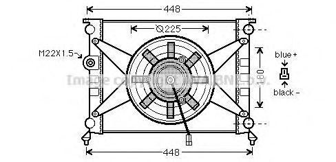 Imagine Radiator, racire motor PRASCO LR2003