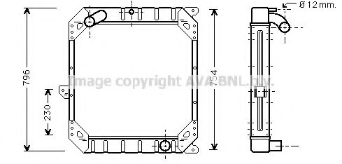 Imagine Radiator, racire motor PRASCO ME2104