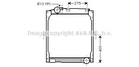 Imagine Radiator, racire motor PRASCO ME2111