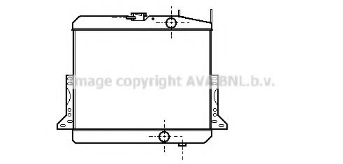 Imagine Radiator, racire motor PRASCO ME2117