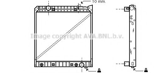 Imagine Radiator, racire motor PRASCO ME2148