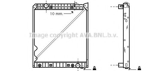 Imagine Radiator, racire motor PRASCO ME2150