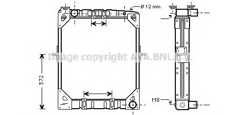 Imagine Radiator, racire motor PRASCO ME2169