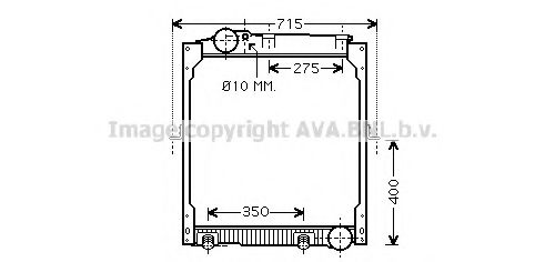 Imagine Radiator, racire motor PRASCO ME2197