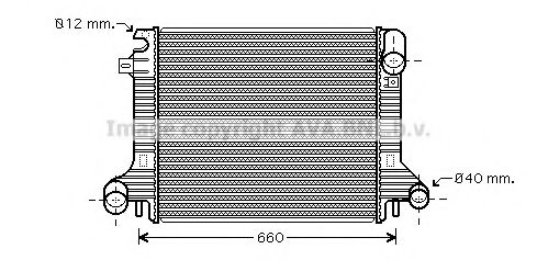 Imagine Radiator, racire motor PRASCO ME2206