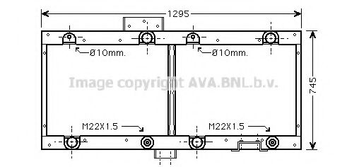 Imagine Radiator, racire motor PRASCO ME2228