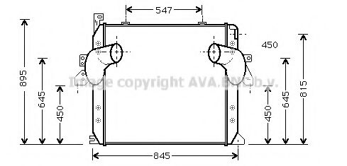 Imagine Intercooler, compresor PRASCO ME4178