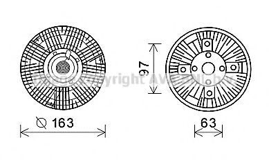 Imagine Cupla, ventilator radiator PRASCO MEC257