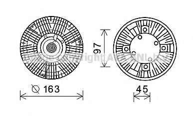 Imagine Cupla, ventilator radiator PRASCO MEC262