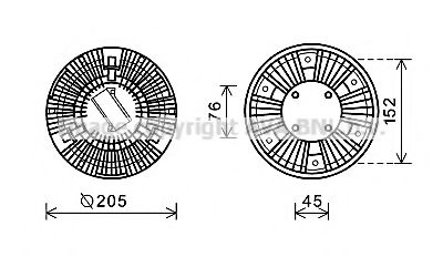 Imagine Cupla, ventilator radiator PRASCO MEC263