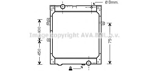 Imagine Radiator, racire motor PRASCO MN2001